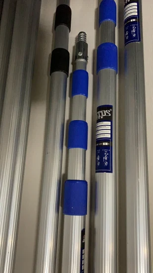 Регулировочные трубки, удлинительные стержни, щетка, телескопическая ручка, алюминиевая ручка метлы, алюминиевые стержни для окраски.